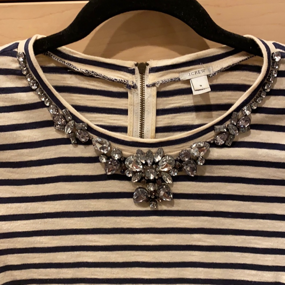 Jcrew rhinestone top